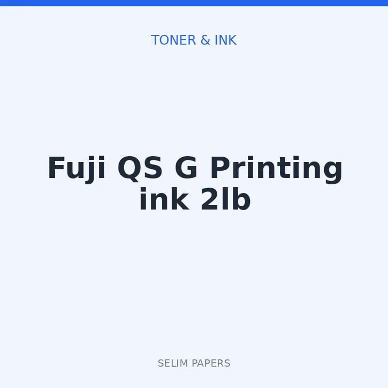 Fuji QS G Printing ink 2lb