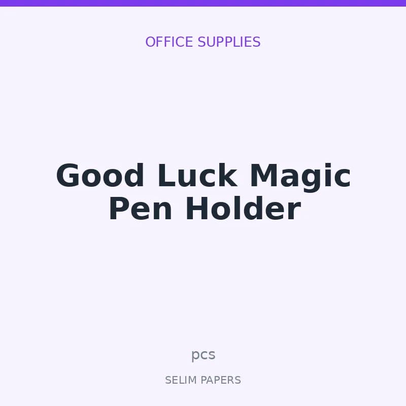 Good Luck Magic Pen Holder