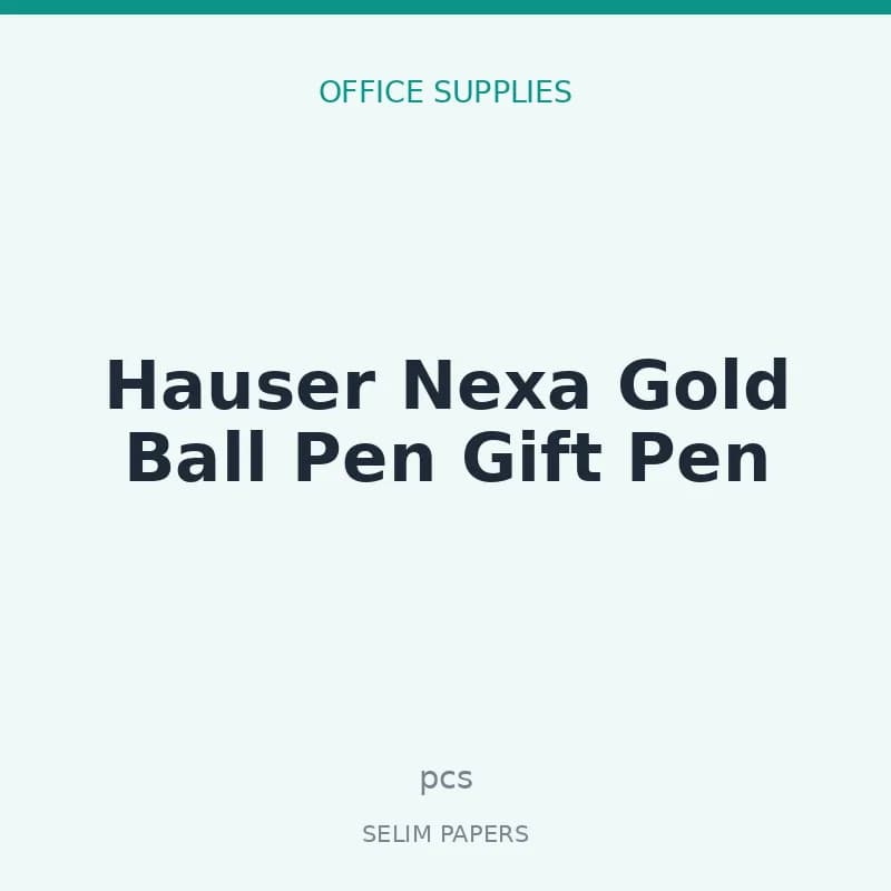 Hauser Nexa Gold Ball Pen Gift Pen
