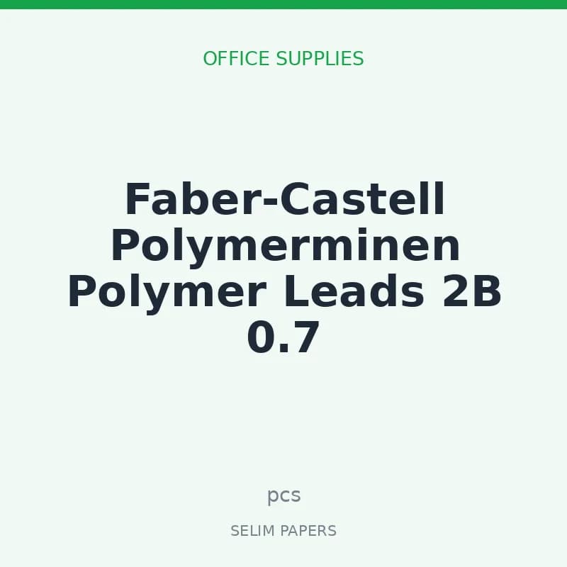 Faber-Castell Polymerminen Polymer Leads 2B 0.7