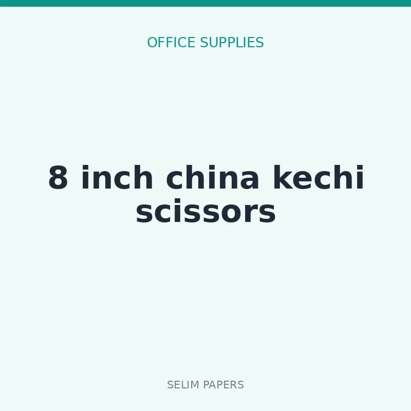 8 inch china kechi scissors