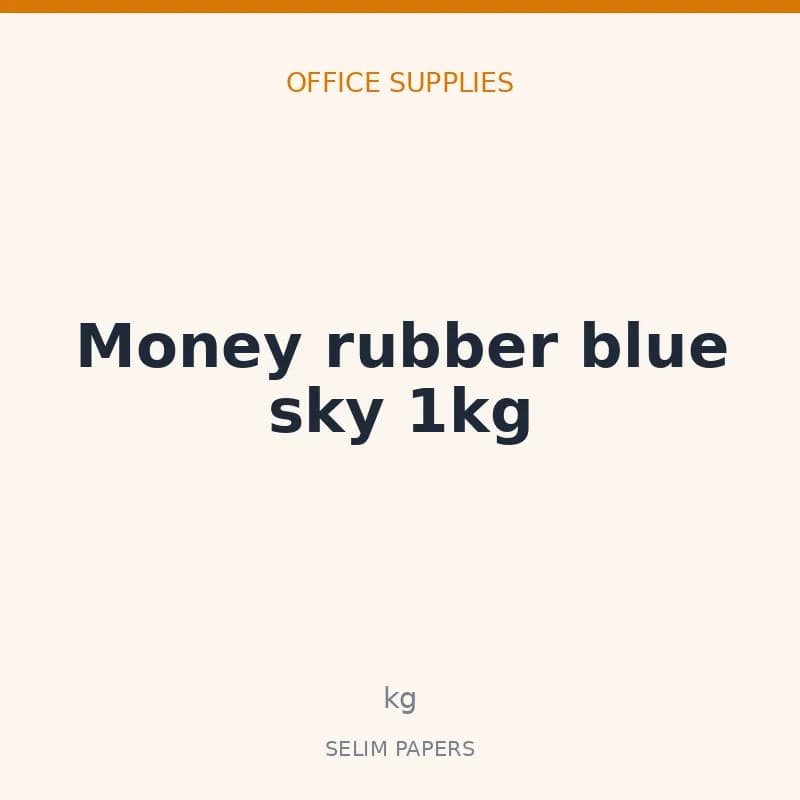Money rubber blue sky 1kg