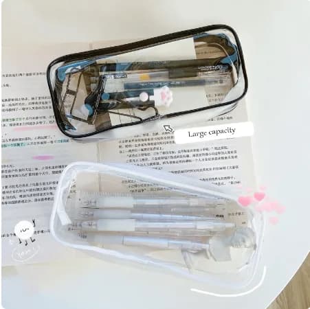poly pencil bag